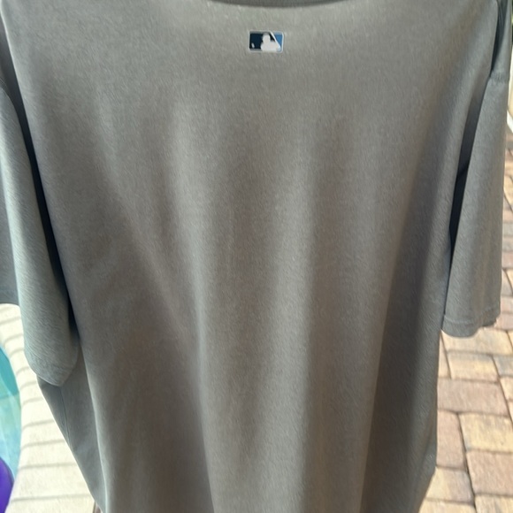 Tampa Bay Devil Rays T-Shirt Men's 2XL Gray Nike Athletic MLB Sports Dri-Fit GUC - Picture 16 of 17